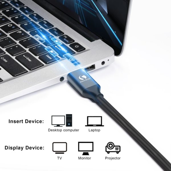 DisplayPort 1.4 Cable -- 8K 4K HDR 60Hz 144Hz 32.4Gbps - Image 5